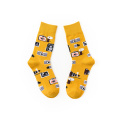 Custom Crew Foot 3d Cartoon Animal Toy Humpty Dumpty Baby Gift Divertido proveedor de calcetines de Navidad